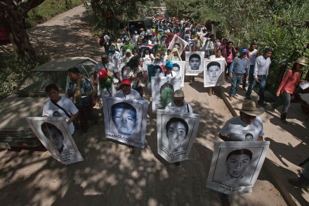 Continúa descontento por nornalistas desaparecidos en Guerrero. Foto: Germán Canseco