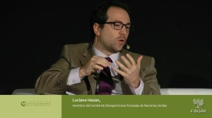 Luciano Hazan, relator para México del Comité de la ONU contra las Desapariciones Forzadas. Foto: Youtube
